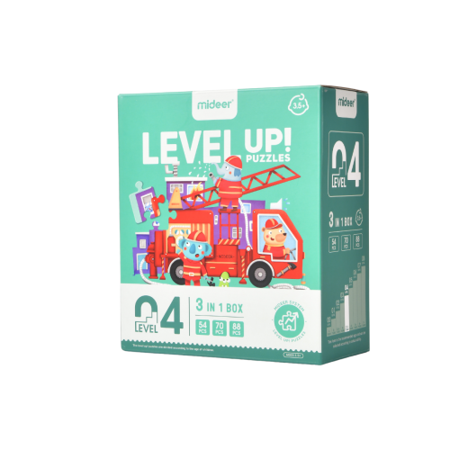 LEVEL UP! 04 - Vehicles puzzle 3in1 version 2022