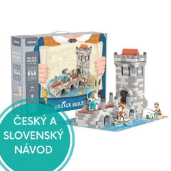 Moje první stavba Středověký most 644 dílků
