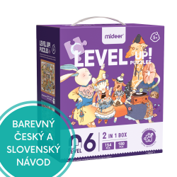 LEVEL UP! 06 - Zvířátka a sny puzzle 2v1