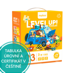 LEVEL UP! 03 - Vodiči puzzle 3v1