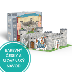 Moje první stavba Středověký hrad 919 dílků