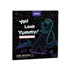 Scratch off pictures - Dinosaur 6pcs