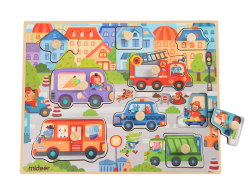 Insert puzzle Transport - 9 pieces