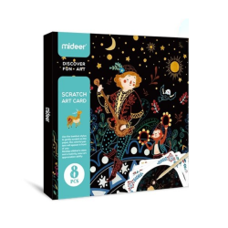 Scratch off pictures - Romantic boy 8 pcs